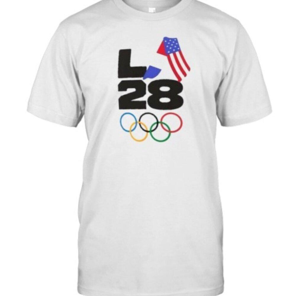 Team USA LA 2028 Olympics Sports Fan Graphic T-Shirt